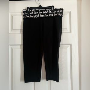 Victoria secret pink yoga carpi leggings